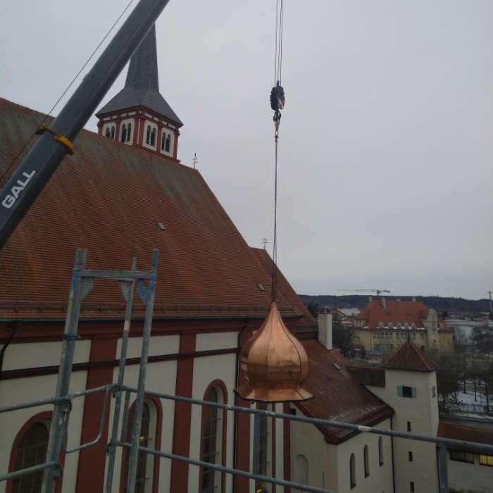 Sanierung Zwiebelturm