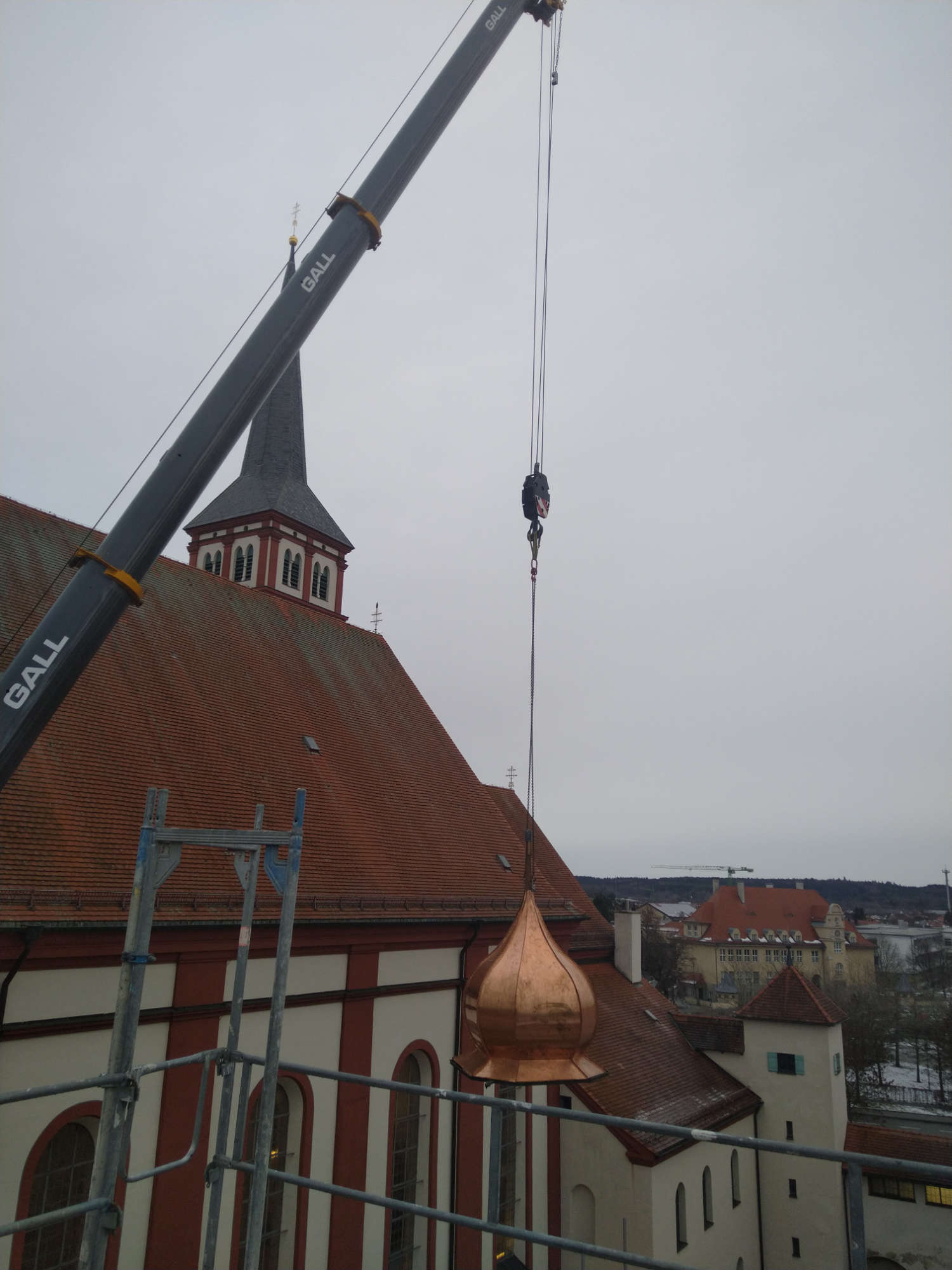 Sanierung Zwiebelturm